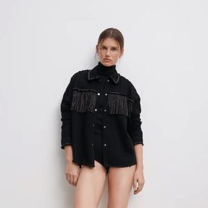 Zara fringe jacket